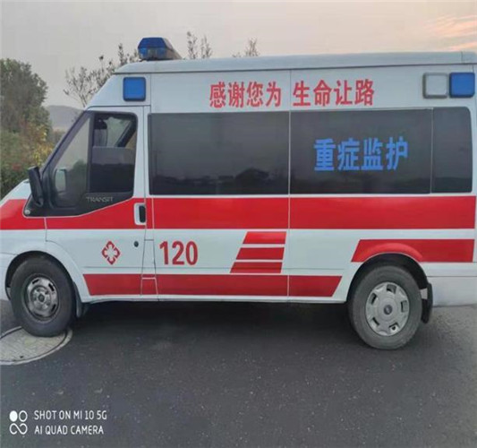 熊口管理区救护车出租服务案例3